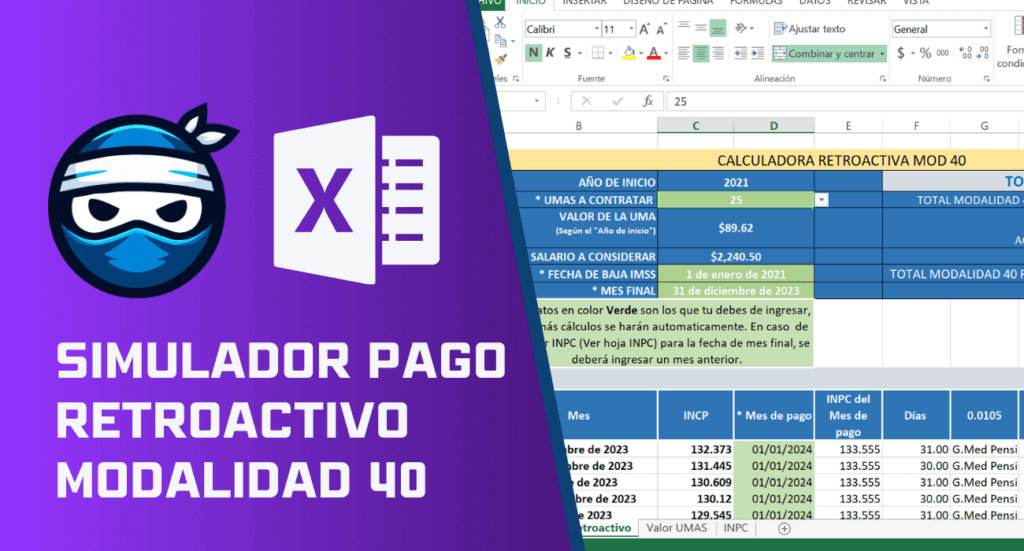 simulador retroactivo
